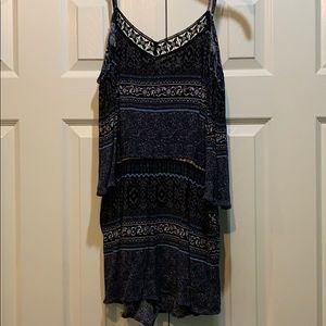 Blue romper forever 21